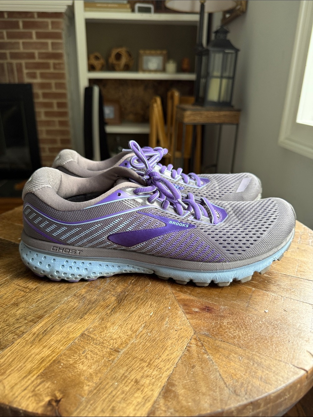 Brooks Ghost 15 Lace Up Sneakers 10.5